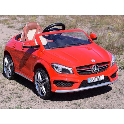 MERCEDES CLA 45 AMG  Z AMORTYZATORAMI, MIĘKKIE KOŁA, SIEDZENIE, HAMULEC, REGULACJA KIEROWNICY, LAKIER/1538
