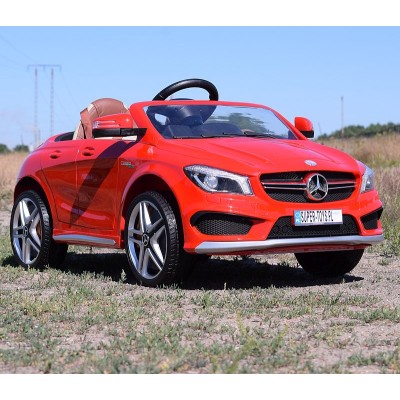 MERCEDES CLA 45 AMG  Z AMORTYZATORAMI, MIĘKKIE KOŁA, SIEDZENIE, HAMULEC, REGULACJA KIEROWNICY, LAKIER/1538
