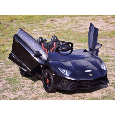 ORYGINALNE LAMBORGHINI AVENTADOR PEŁNA OPCJA, MIĘKKIE KOŁA, MIĘKKIE SIEDZENIE/BDM0913