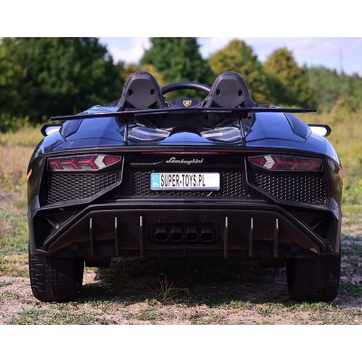 ORYGINALNE LAMBORGHINI AVENTADOR PEŁNA OPCJA, MIĘKKIE KOŁA, MIĘKKIE SIEDZENIE/BDM0913