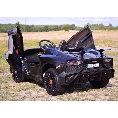 ORYGINALNE LAMBORGHINI AVENTADOR PEŁNA OPCJA, MIĘKKIE KOŁA, MIĘKKIE SIEDZENIE/BDM0913