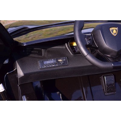 ORYGINALNE LAMBORGHINI AVENTADOR PEŁNA OPCJA, MIĘKKIE KOŁA, MIĘKKIE SIEDZENIE/BDM0913