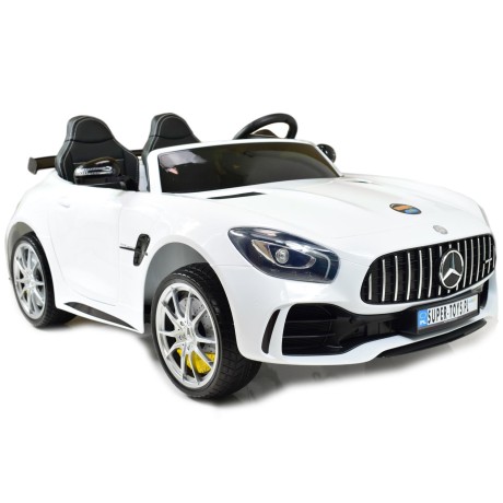 MERCEDES DWUOSOBOWY GT R,  MIĘKKIE KOŁA EVA, MIĘKKIE SIEDZENIE  FULL OPCJA/HL289