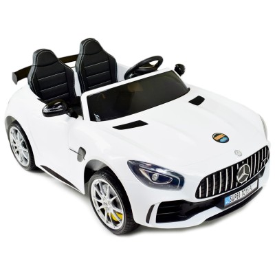 MERCEDES DWUOSOBOWY GT R,  MIĘKKIE KOŁA EVA, MIĘKKIE SIEDZENIE  FULL OPCJA/HL289