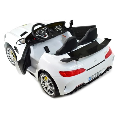 MERCEDES DWUOSOBOWY GT R,  MIĘKKIE KOŁA EVA, MIĘKKIE SIEDZENIE  FULL OPCJA/HL289