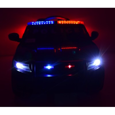 AUTO POLICJA, DŹWIĘKI, MIĘKKIE KOŁA EVA, MIĘKKIE SIEDZENIE/JC666