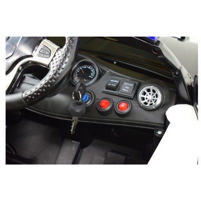 AUTO POLICJA, DŹWIĘKI, MIĘKKIE KOŁA EVA, MIĘKKIE SIEDZENIE/JC666