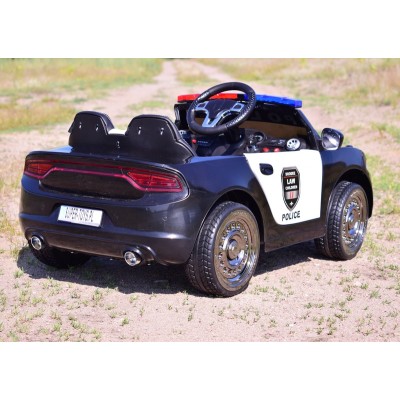 AUTO POLICJA, DŹWIĘKI, MIĘKKIE KOŁA EVA, MIĘKKIE SIEDZENIE/JC666