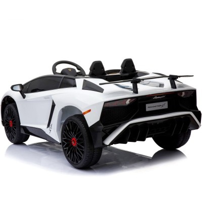 ORYGINALNE LAMBORGHINI AVENTADOR PEŁNA OPCJA, MIĘKKIE KOŁA, MIĘKKIE SIEDZENIE/BDM0913