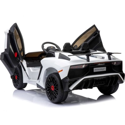 ORYGINALNE LAMBORGHINI AVENTADOR PEŁNA OPCJA, MIĘKKIE KOŁA, MIĘKKIE SIEDZENIE/BDM0913