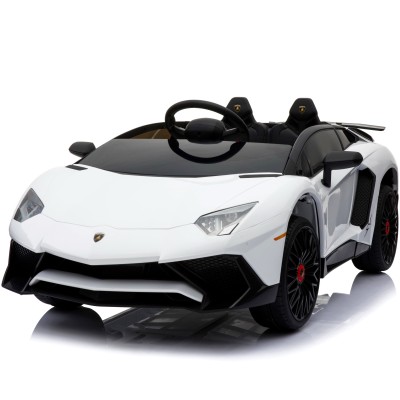 ORYGINALNE LAMBORGHINI AVENTADOR PEŁNA OPCJA, MIĘKKIE KOŁA, MIĘKKIE SIEDZENIE/BDM0913