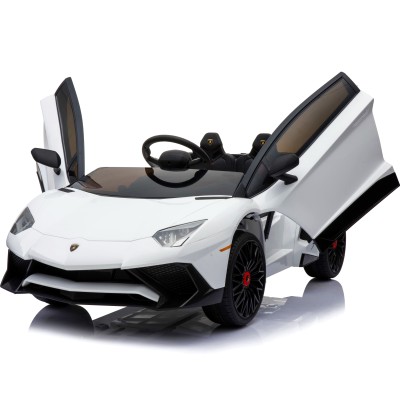ORYGINALNE LAMBORGHINI AVENTADOR PEŁNA OPCJA, MIĘKKIE KOŁA, MIĘKKIE SIEDZENIE/BDM0913