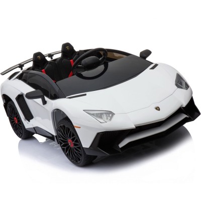 ORYGINALNE LAMBORGHINI AVENTADOR PEŁNA OPCJA, MIĘKKIE KOŁA, MIĘKKIE SIEDZENIE/BDM0913