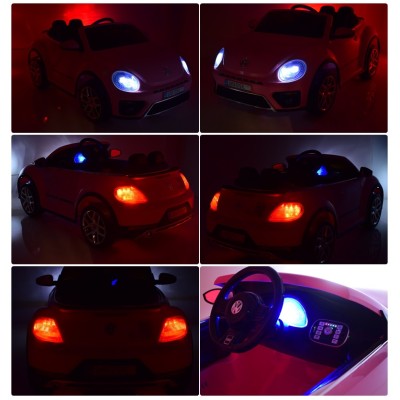 VW BEETLE,  MIĘKKIE SIEDZENIE , MIEKKIE KOŁA, SYSTEM ESW, RADIO FM, BLUETOOTH, ŚWIATŁA AWARYJNE /S303