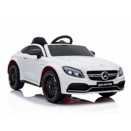 MERCEDES C 63 S COUPE, MIĘKKIE SIEDZENIE , MIEKKIE KOŁA, SYSTEM ESW, 5 PUNKTOWE PASY /QY-1588