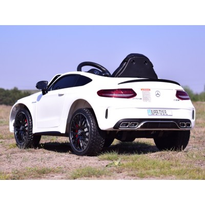 MERCEDES C 63 S COUPE, MIĘKKIE SIEDZENIE , MIEKKIE KOŁA, SYSTEM ESW, 5 PUNKTOWE PASY /QY-1588