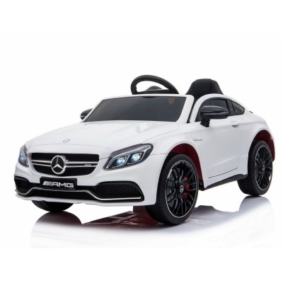 MERCEDES C 63 S COUPE, MIĘKKIE SIEDZENIE , MIEKKIE KOŁA, SYSTEM ESW, 5 PUNKTOWE PASY /QY-1588