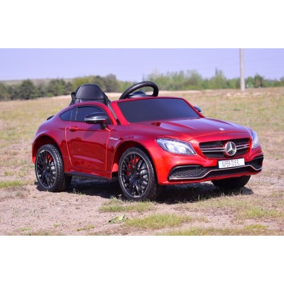 MERCEDES C 63 S COUPE, MIĘKKIE SIEDZENIE , MIEKKIE KOŁA, SYSTEM ESW, 5 PUNKTOWE PASY /QY-1588