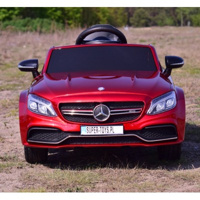 MERCEDES C 63 S COUPE, MIĘKKIE SIEDZENIE , MIEKKIE KOŁA, SYSTEM ESW, 5 PUNKTOWE PASY /QY-1588