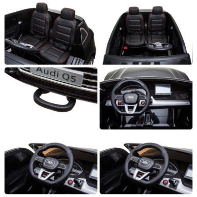 AUDI Q5  2 OSOBOWE, MIĘKKIE KOŁA, MIĘKKIE SIEDZENIE, PANEL ,PEŁNA OPCJA/Q5-TWO SEATS