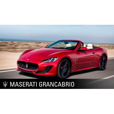 MASERATI GRANCABRIO MY18 Z AMORTYZATORAMI, PILOT, PANEL, RADIO FM, BLUETOOTH, LAKIER/S302