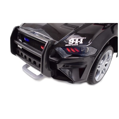 AUTO POLICJA, DŹWIĘKI, MIĘKKIE KOŁA EVA, MIĘKKIE SIEDZENIE/BBH0007