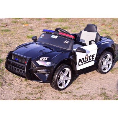 AUTO POLICJA, DŹWIĘKI, MIĘKKIE KOŁA EVA, MIĘKKIE SIEDZENIE/BBH0007