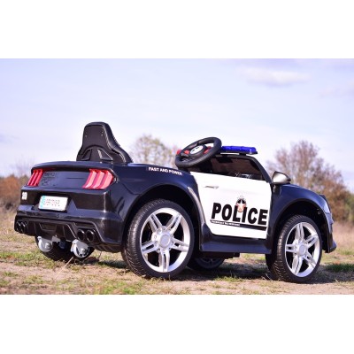 AUTO POLICJA, DŹWIĘKI, MIĘKKIE KOŁA EVA, MIĘKKIE SIEDZENIE/BBH0007