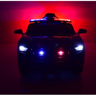 AUTO POLICJA, DŹWIĘKI, MIĘKKIE KOŁA EVA, MIĘKKIE SIEDZENIE/BBH0007