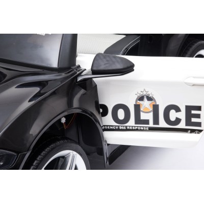 AUTO POLICJA, DŹWIĘKI, MIĘKKIE KOŁA EVA, MIĘKKIE SIEDZENIE/BBH0007