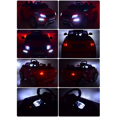 AUTO NA AKUMULATOR,  MIĘKKIE KOŁA EVA, MIĘKKIE SIEDZENIE   FULL OPCJA/HL1618