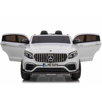 MERCEDES GLC 63S LICENCJA, 4X4, 2x12V, MIĘKKIE KOŁA EVA, MIĘKKIE SIEDZENIE, WALIZKA, FULL OPCJA/XMX608