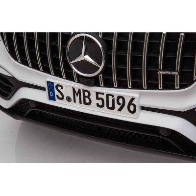 MERCEDES GLC 63S LICENCJA, 4X4, 2x12V, MIĘKKIE KOŁA EVA, MIĘKKIE SIEDZENIE, WALIZKA, FULL OPCJA/XMX608