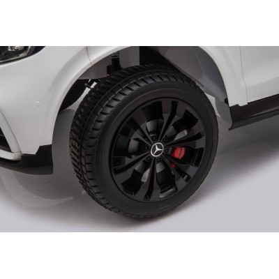 MERCEDES GLC 63S LICENCJA, 4X4, 2x12V, MIĘKKIE KOŁA EVA, MIĘKKIE SIEDZENIE, WALIZKA, FULL OPCJA/XMX608