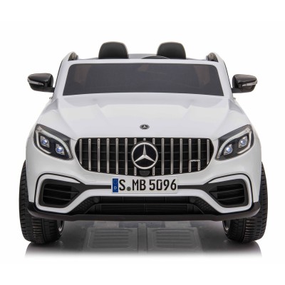 MERCEDES GLC 63S LICENCJA, 4X4, 2x12V, MIĘKKIE KOŁA EVA, MIĘKKIE SIEDZENIE, WALIZKA, FULL OPCJA/XMX608