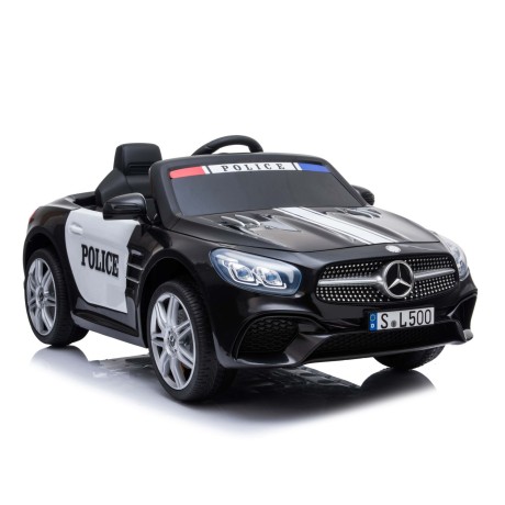 MERCEDES  POLICJA SL500, MIĘKKIE SIEDZENIE , MIEKKIE KOŁA, SYSTEM ESW, RADIO FM /S301