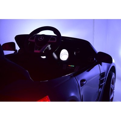 MERCEDES  POLICJA SL500, MIĘKKIE SIEDZENIE , MIEKKIE KOŁA, SYSTEM ESW, RADIO FM /S301