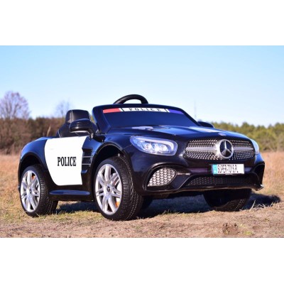 MERCEDES  POLICJA SL500, MIĘKKIE SIEDZENIE , MIEKKIE KOŁA, SYSTEM ESW, RADIO FM /S301