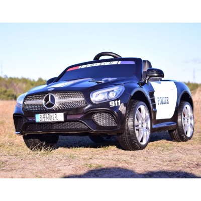 MERCEDES  POLICJA SL500, MIĘKKIE SIEDZENIE , MIEKKIE KOŁA, SYSTEM ESW, RADIO FM /S301