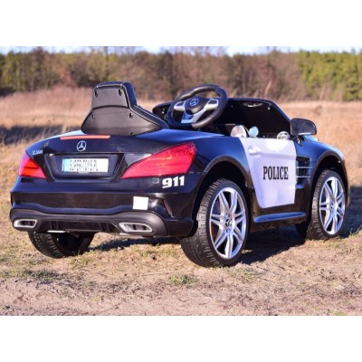 MERCEDES  POLICJA SL500, MIĘKKIE SIEDZENIE , MIEKKIE KOŁA, SYSTEM ESW, RADIO FM /S301