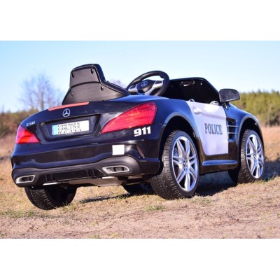 MERCEDES  POLICJA SL500, MIĘKKIE SIEDZENIE , MIEKKIE KOŁA, SYSTEM ESW, RADIO FM /S301