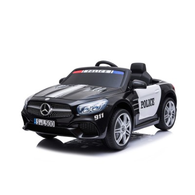MERCEDES  POLICJA SL500, MIĘKKIE SIEDZENIE , MIEKKIE KOŁA, SYSTEM ESW, RADIO FM /S301