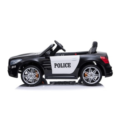 MERCEDES  POLICJA SL500, MIĘKKIE SIEDZENIE , MIEKKIE KOŁA, SYSTEM ESW, RADIO FM /S301