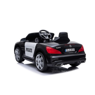 MERCEDES  POLICJA SL500, MIĘKKIE SIEDZENIE , MIEKKIE KOŁA, SYSTEM ESW, RADIO FM /S301