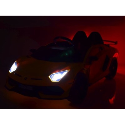 ORYGINALNE LAMBORGHINI SVJ PEŁNA OPCJA, MIĘKKIE KOŁA, MIĘKKIE SIEDZENIE/HL328