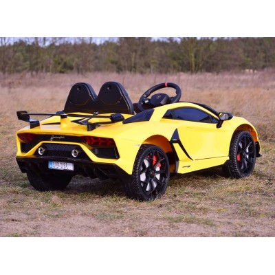ORYGINALNE LAMBORGHINI SVJ PEŁNA OPCJA, MIĘKKIE KOŁA, MIĘKKIE SIEDZENIE/HL328