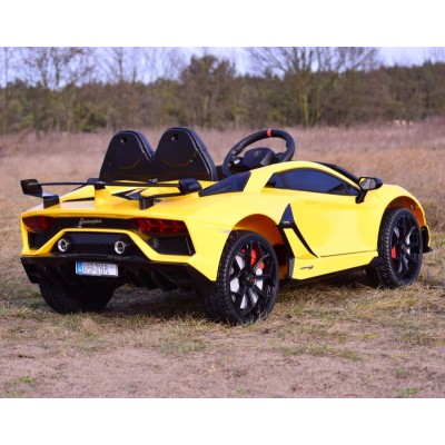 ORYGINALNE LAMBORGHINI SVJ PEŁNA OPCJA, MIĘKKIE KOŁA, MIĘKKIE SIEDZENIE/HL328