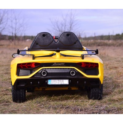 ORYGINALNE LAMBORGHINI SVJ PEŁNA OPCJA, MIĘKKIE KOŁA, MIĘKKIE SIEDZENIE/HL328