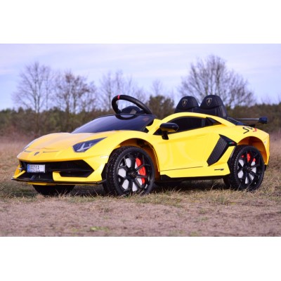 ORYGINALNE LAMBORGHINI SVJ PEŁNA OPCJA, MIĘKKIE KOŁA, MIĘKKIE SIEDZENIE/HL328