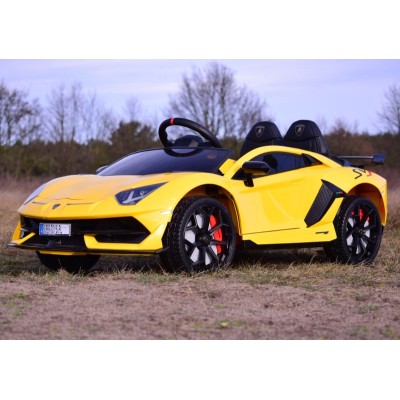 ORYGINALNE LAMBORGHINI SVJ PEŁNA OPCJA, MIĘKKIE KOŁA, MIĘKKIE SIEDZENIE/HL328
